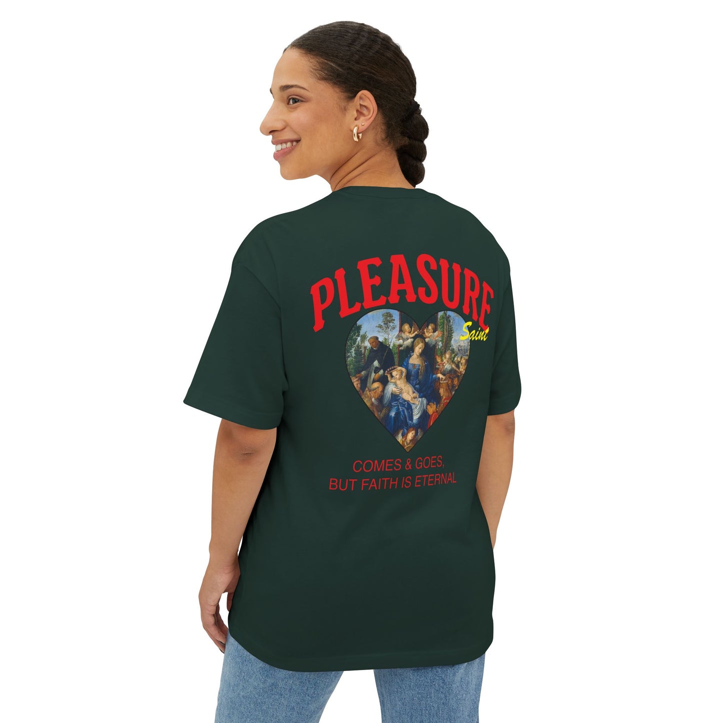 Pleasure Saint Oversized Boxy Tee