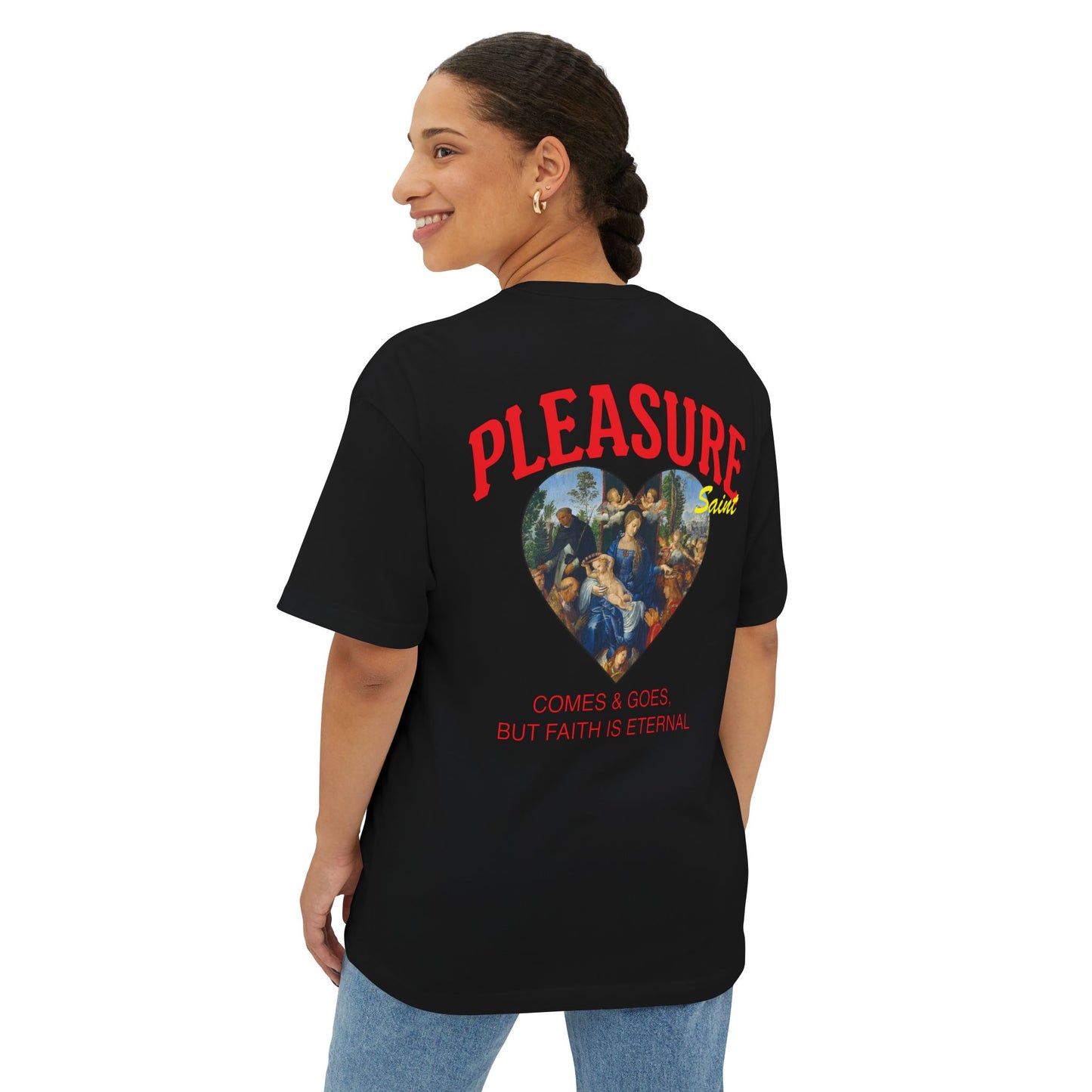 Pleasure Saint Oversized Boxy Tee