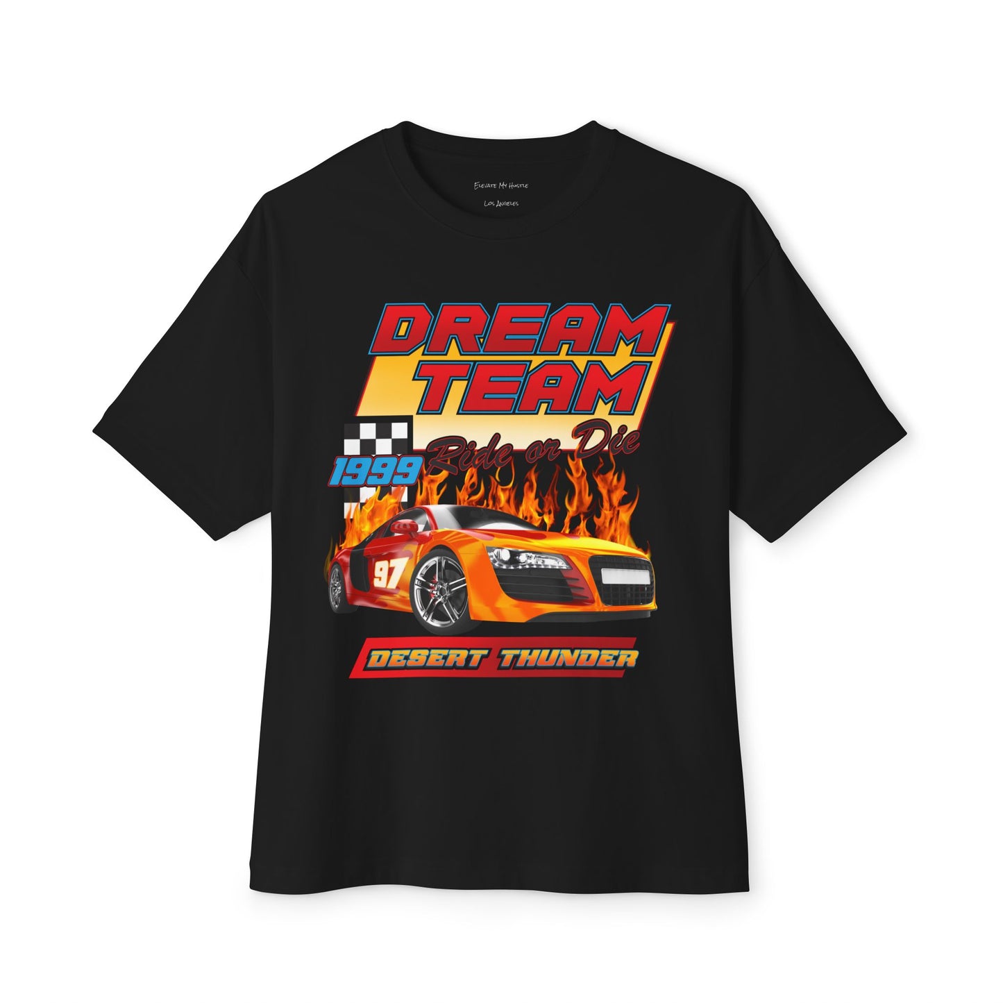 Dream Team Racing Oversized Boxy Tee