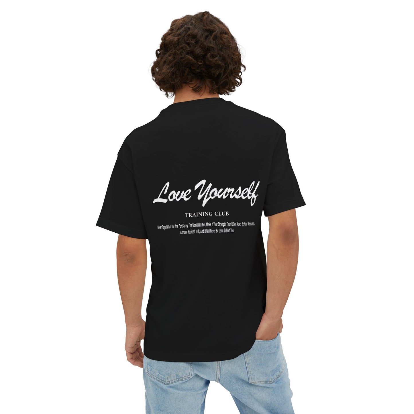 Love Yourself Oversized Boxy Tee