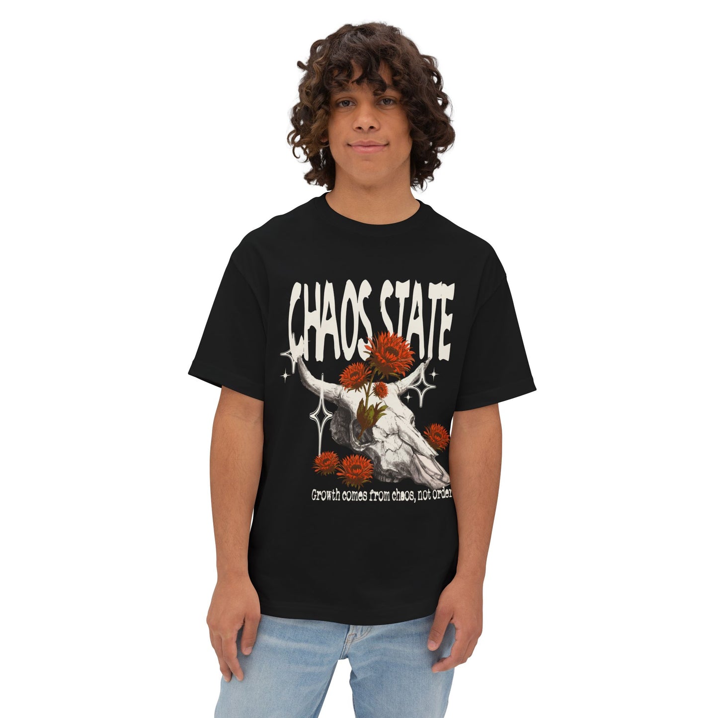 Chaos State Oversized Boxy Tee