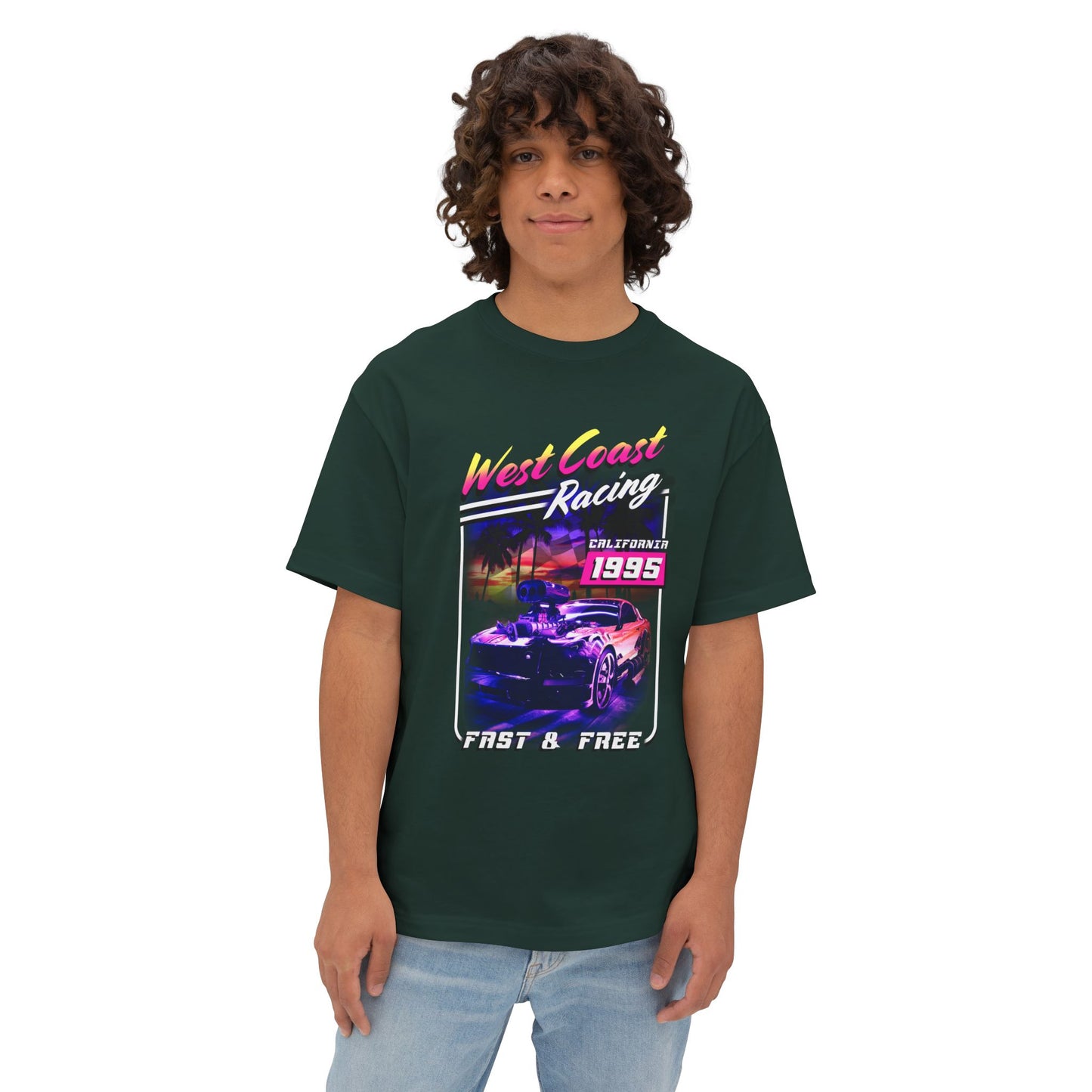 West Coast Racing Oversized Boxy Tee