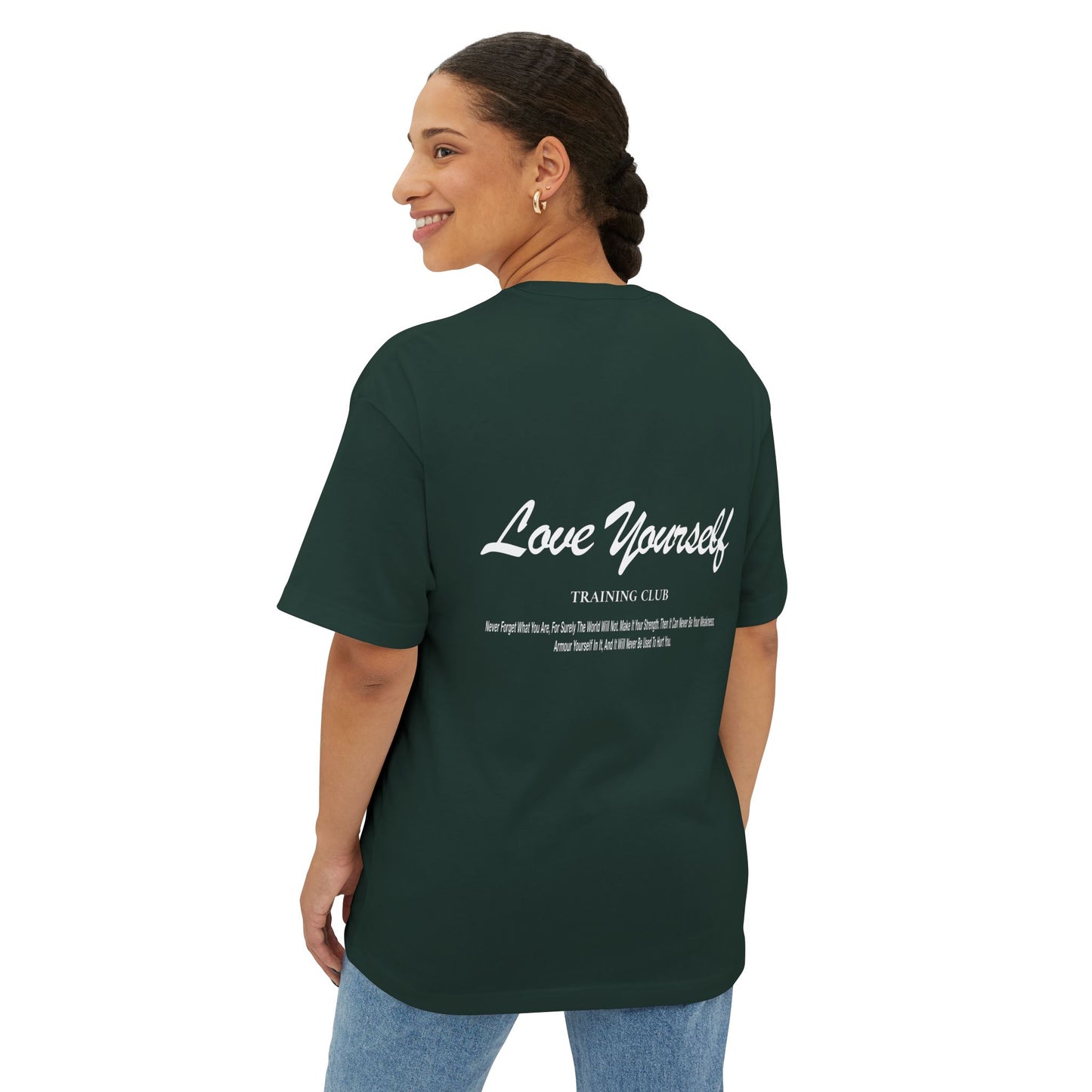 Love Yourself Oversized Boxy Tee