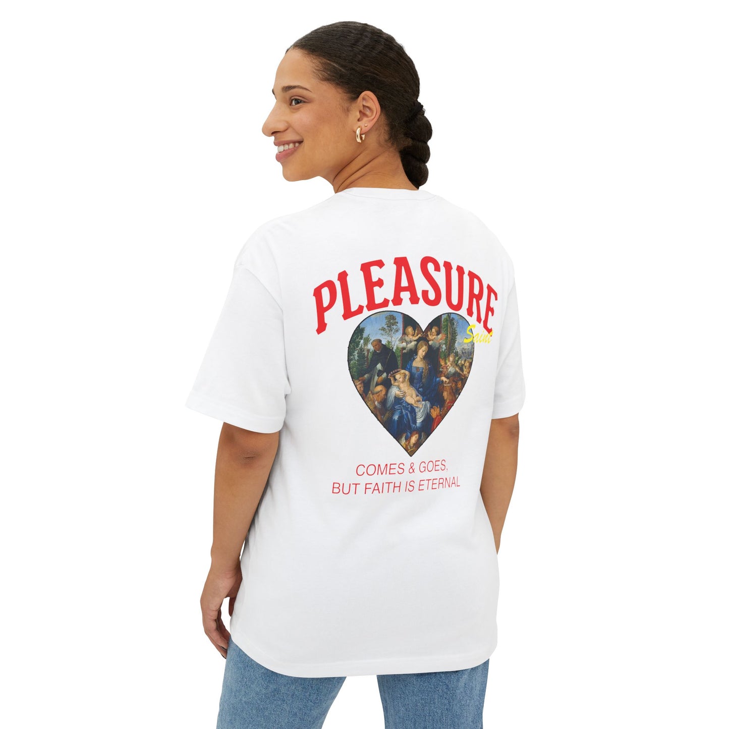 Pleasure Saint Oversized Boxy Tee