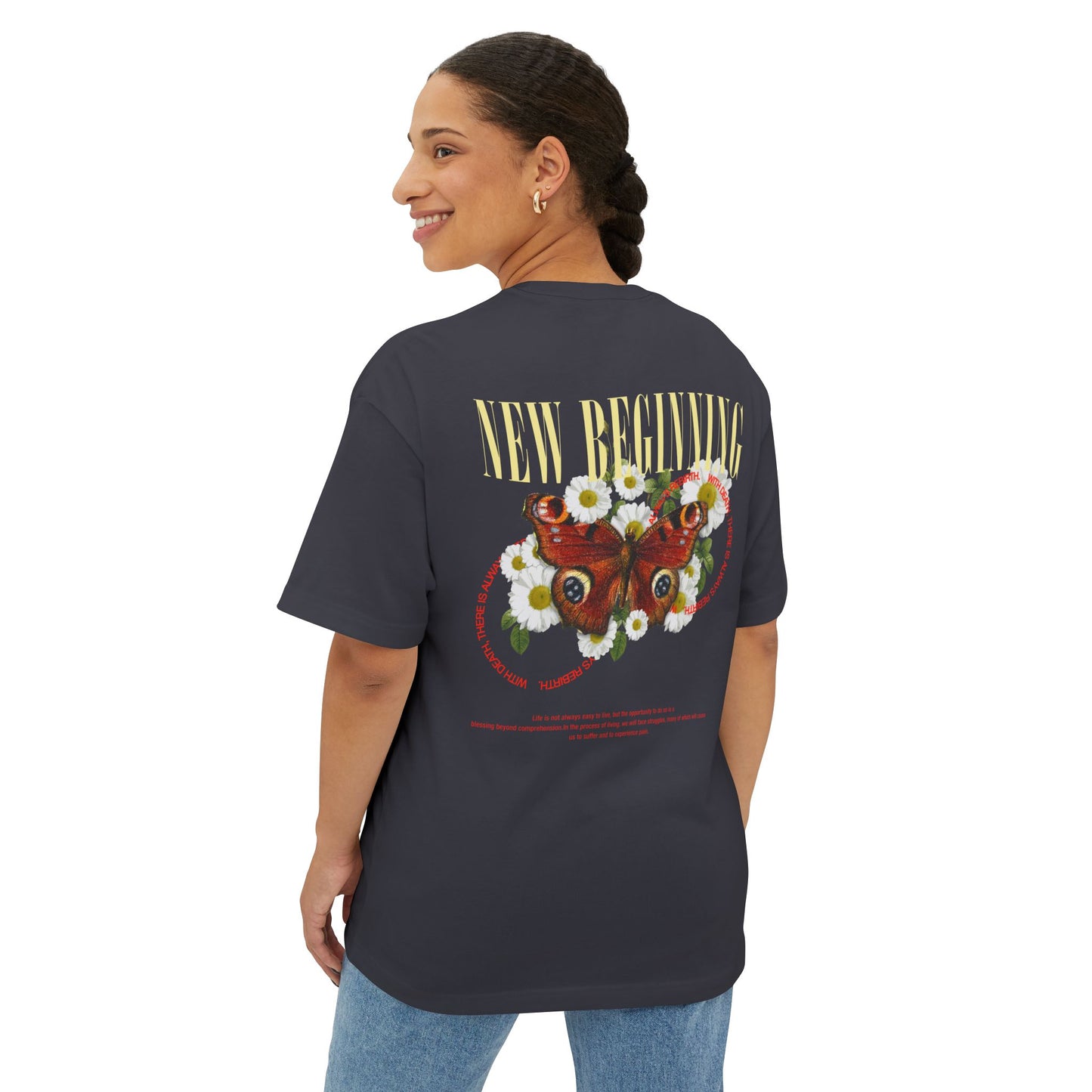 New Beginnings Oversized Boxy Tee