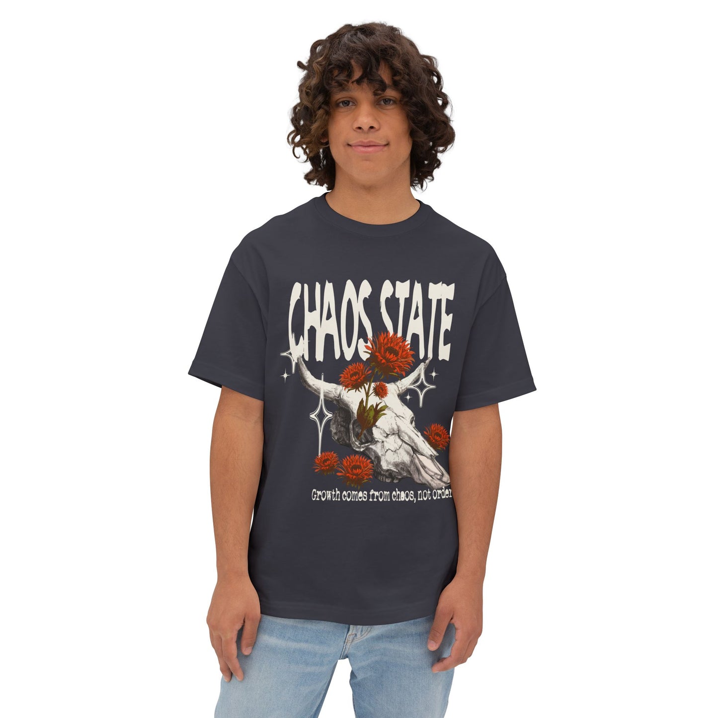 Chaos State Oversized Boxy Tee