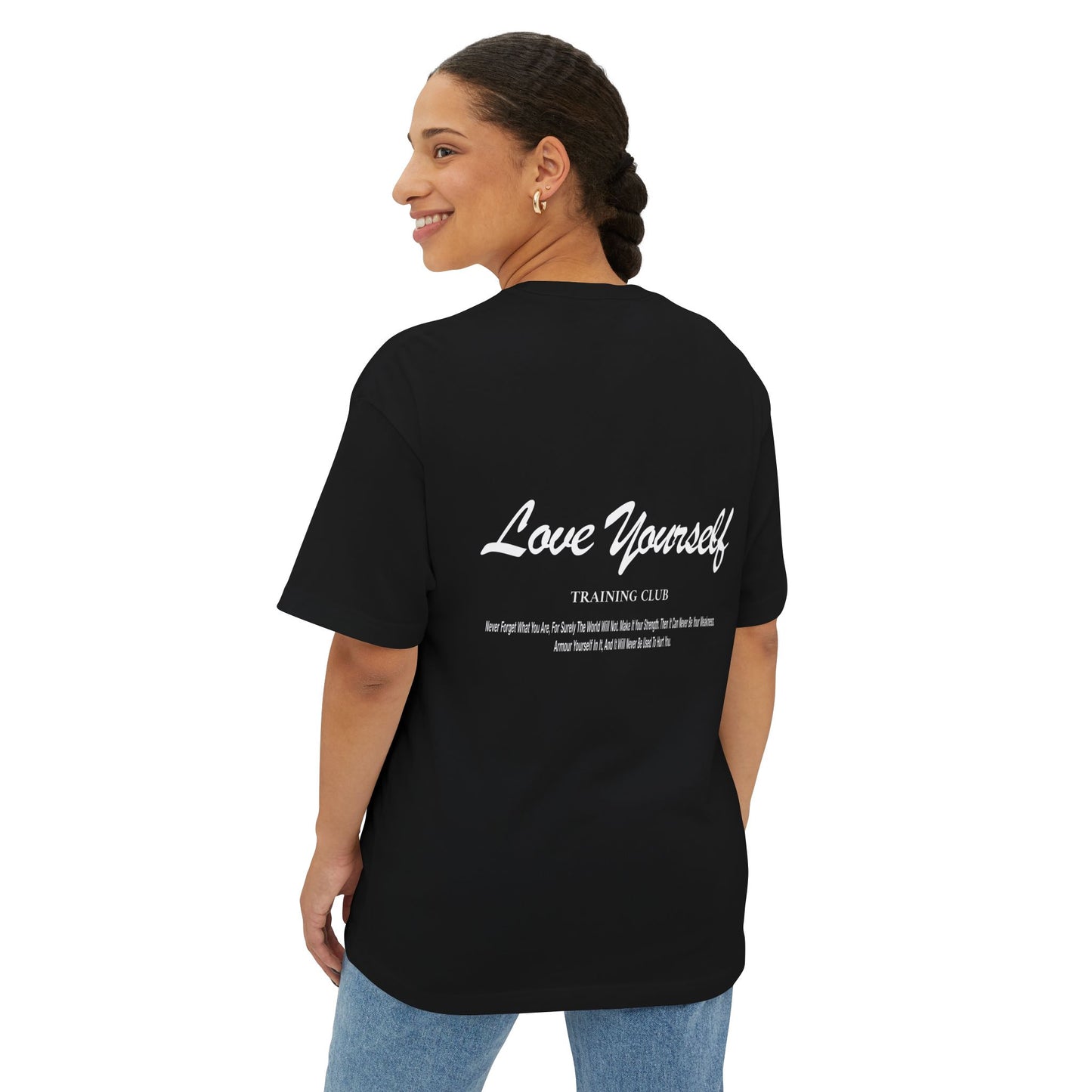 Love Yourself Oversized Boxy Tee