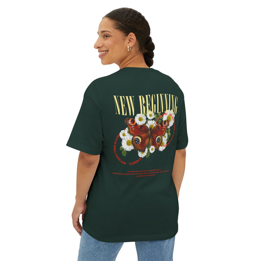 New Beginnings Oversized Boxy Tee