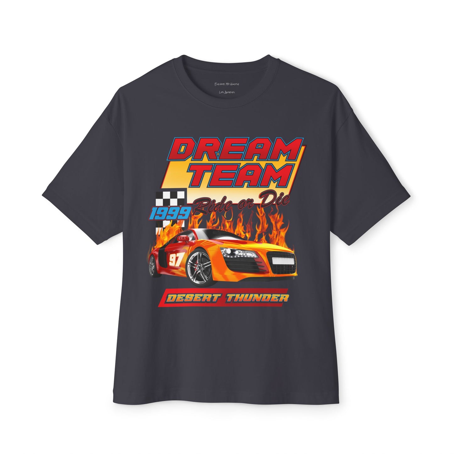 Dream Team Racing Oversized Boxy Tee