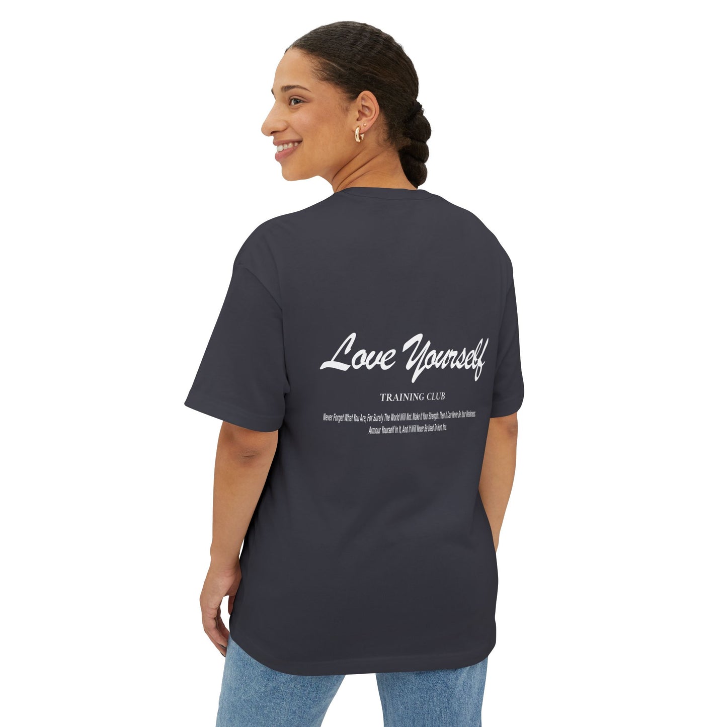 Love Yourself Oversized Boxy Tee