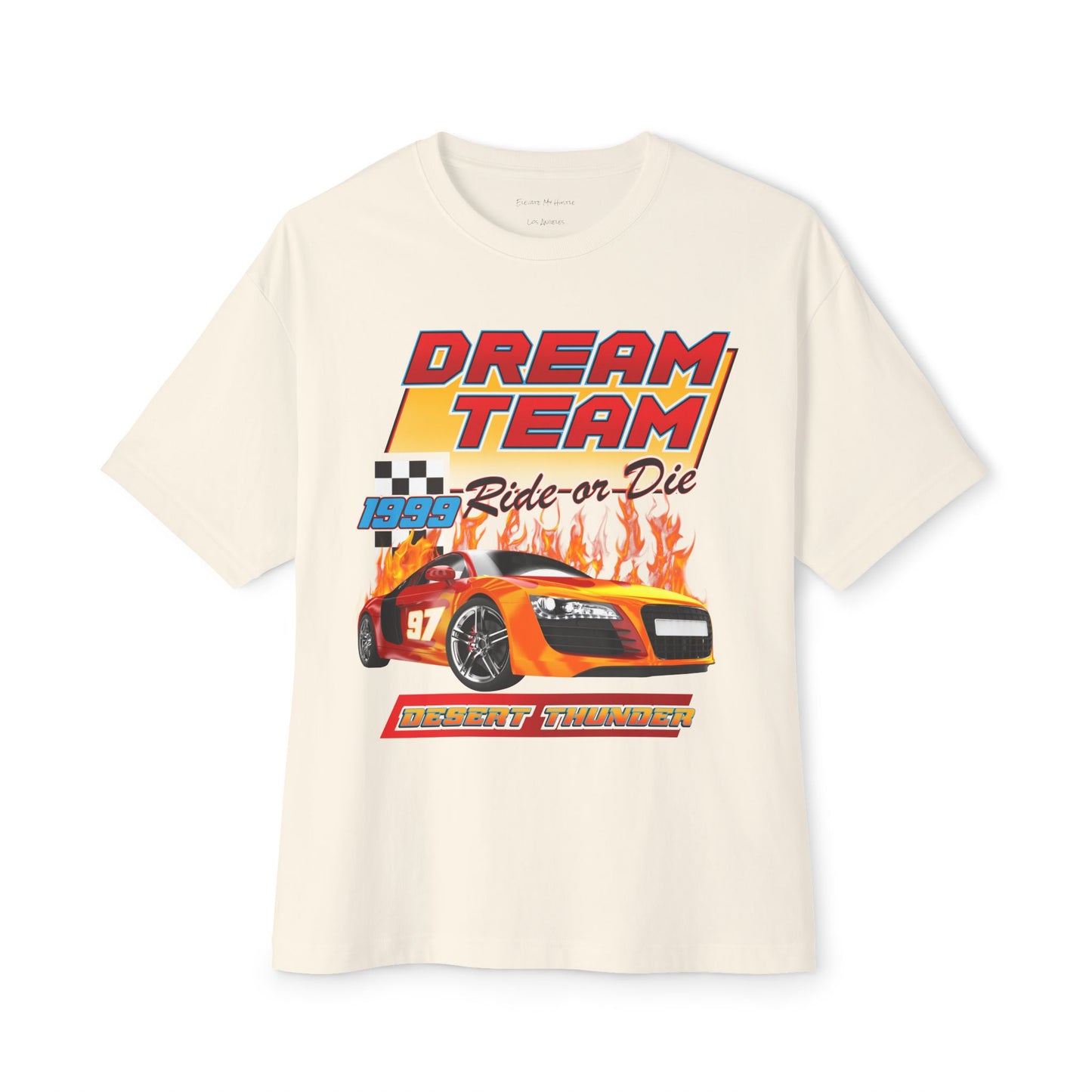 Dream Team Racing Oversized Boxy Tee