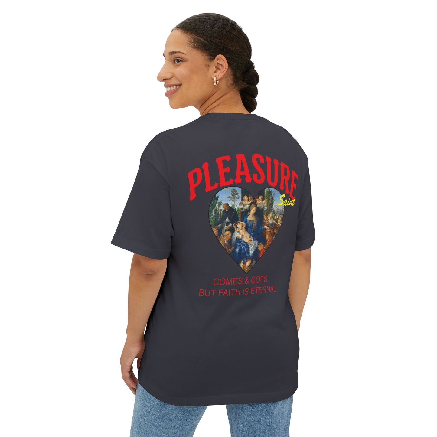 Pleasure Saint Oversized Boxy Tee